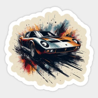 Lamborghini Miura Sticker